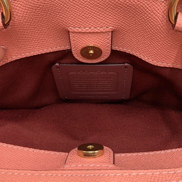 Coach Mini Lillie Carryall
Gold/Candy Pink - Picture 13 of 16